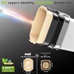 KBS Stainless Steel Bread Maker with 17 Functions