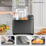 KBS Stainless Steel Bread Maker with 17 Functions