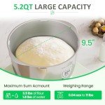 Electric Dough Maker with Ferment & Weighing Functions