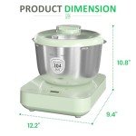 Electric Dough Maker with Ferment & Weighing Functions