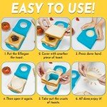 HiYZ Crustless Sandwich Maker for Kids
