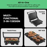 Chefman 4-Slice Panini Press and Grill