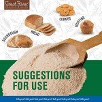 Organic Whole Wheat Flour, 25 lbs for Bread Making