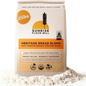Heritage Organic Bread Flour Blend - 25 lbs
