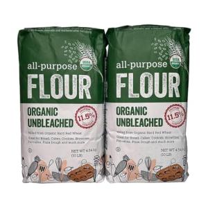 Kikland Signature Organic Unbleached All-Purpose Flour, 10 lb