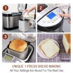 KitchenArm 29-in-1 Smart Bread Maker - Gluten-Free Settings