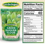 Organic Green Banana Flour - Gluten Free Alternative