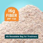 Whole Rye Flour 4LB - All-Natural Bread Baking