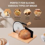 Manual Bread Slicer for Homemade Sourdough, Adjustable