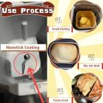Stainless Steel Kneading Paddle for Bread Makers