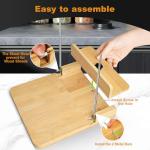 Adjustable Bread Slicer with Knife for Homemade Bread