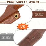 GZXYA 16" Wooden Bread Knife for Easy Slicing