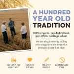 Organic Heritage Pasta Flour - 5 lbs