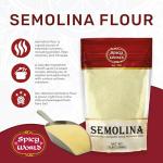 Semolina Flour for Pizza, Pasta, and Bread