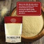 Semolina Flour for Pizza, Pasta, and Bread
