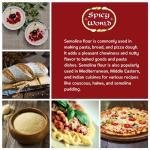 Semolina Flour for Pizza, Pasta, and Bread