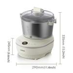 Joydeem 7Qt Electric Dough Mixer with Ferment Function
