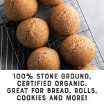Bob's Red Mill Organic Whole Wheat Flour, 5 lb