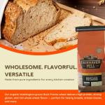 Organic High Protein Wheat Flour for Breads - 5 lbs