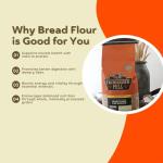 Organic High Protein Wheat Flour for Breads - 5 lbs