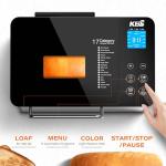 KBS Pro Stainless Steel Bread Machine, 2LB 17-in-1