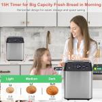 20-in-1 Ultra Quiet 3LB Bread Maker Machine