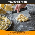 Stainless Steel Bench Scraper & Chopper for Baking