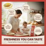 Shibolim Stone Ground White Whole Wheat Flour, 5lb