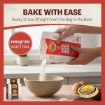 Shibolim Stone Ground White Whole Wheat Flour, 5lb