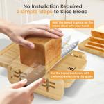 Piklohas Bread Slicer & 10-inch Knife Set