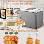 Smart Dual-Heater Bread Maker with Gluten-Free Setting