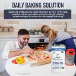 Organic All-Purpose Flour for Bread Making - 25 Lb