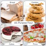 Organic All-Purpose Flour for Bread Making - 25 Lb