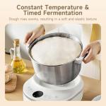 Joydeem 7Qt Electric Dough Mixer with Ferment Function