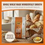 Premium Kosher Stone Ground Whole Wheat Flour 80oz