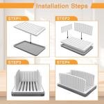 Adjustable Bread Slicer with Crumb Tray