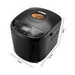 2LB Automatic Compact Bread Maker with 3 Crust Options