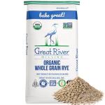 Organic Whole Grain Rye Flour - 25 Pounds