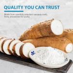 Soeos Tapioca Flour for Baking & Cooking - 14 oz