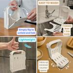 Adjustable Bread Slicer Guide with Rubber Paddings