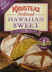 Krusteaz Hawaiian Sweet No Knead Bread Mix 16oz