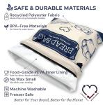 Reusable Bread Bags for Fresh Loaf Storage