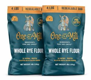 100% All-Natural Rye Flour | Pre-sifted Bread Mix