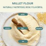 Fairhaven Mill Organic Millet Flour - Fine Texture