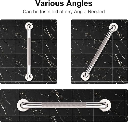 Stainless Steel Non-Slip Bathroom Grab Bar
