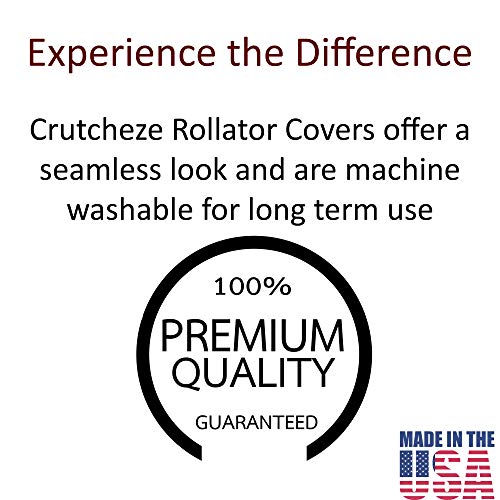 USA-made Rollator Walker Cover (Groovy Floral)