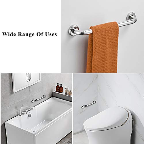 Stainless Steel Bathroom Grab Bar - 10 inch