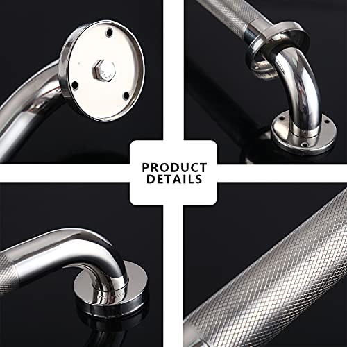 Anti-Slip Bathroom Grab Bar - 2 Pack