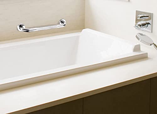12-Inch Stainless Steel Bathroom Grab Bar