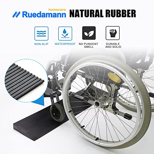 Ruedamann Rubber Threshold Ramp for Mobility
